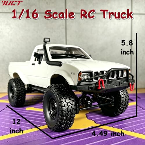 Image of YUCT WPL C24-1 RC Rock Crawler 4x4 with 3 Batteries