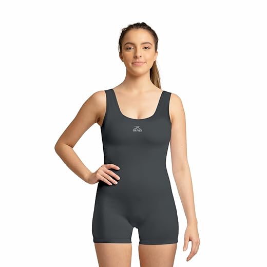 Maiô Mac Basic Muvin – Natação – Hidroginástica – Macaquinho - Tecido Lycra com Proteção Solar UV50 – Resistência ao Cloro - Treino – Competição – Lazer – Durabilidade – Elasticidade – Maior Conforto