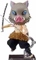 鬼滅の刃 嘴平伊之助 ねんどろいど フィギュア セット ねんどろいど 嘴平伊之助【再販】ABS＆PVC 塗装済み可動
