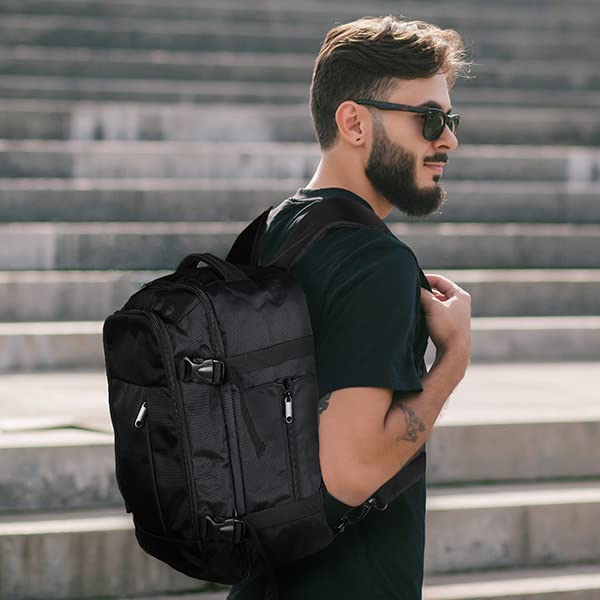 Under Seat 17x10x9 Carry on Maximum Sized Backpack Luggage Bags for United Airlines - Pack the Max!4