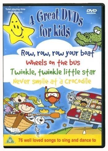 Kids . Row row row your boat, The Wheels on the Bus, Twinkle Twinkle Little Star & Never smile at a crocodile