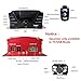 XYC 12V Motorcycle Waterproof FM USB 4 Channel 3 Inch UTV ATV Bluetooth Amplifier Sound System Audio Stereo Hand-Free Speakers Audio