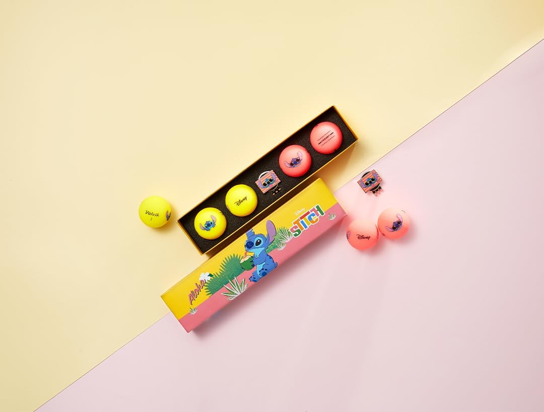 Volvik Vivid Soft Disney Golf Ball Gift Sets (4 Pack)