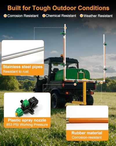 6 Nozzle ATV/UTV Foldable Boom Kit