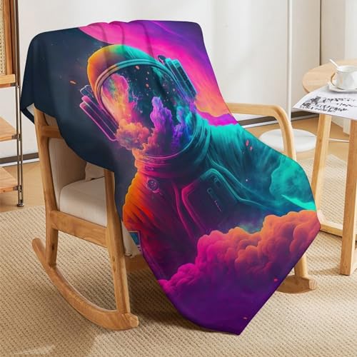 Couverture astronaute en flanelle douce de qualité supérieure 140x180 - 7