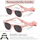 Jiaanle Baby Sonnenbrille 0-3 jahre, Kinder Sonnenbrille polarisierte flexible Frame fur kleinkind
