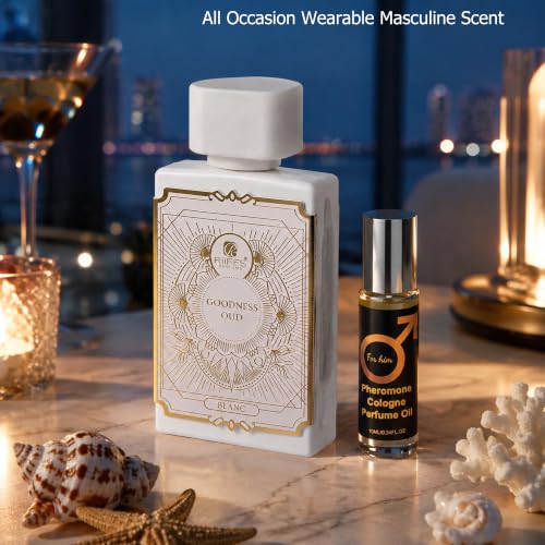 Image of AFLUXE Men's EDP Pheromone&Parfum, Oriental Woody Fragrance-RFS GdnessWhite | Long Lasting Perfume for Men, Eau de Parfum Spray, 3.74 Fl Oz-10