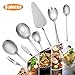 Serving Set, HaWare 8-Piece Serving Flatware Set, Premium Quality Stainless Steel Hostess Serving Set, Serving Spoon | Pie Server | Butter Knife, Dishwasher Safe