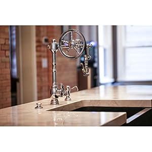 Waterstone51002sntraditionalthewheelpulldownkitchenfaucet2pcsuitesatinnickel Urban Country Home Decor Waterstone 5100 2 sn traditional the wheel pull down kitchen faucet 2pc suite satin nickel urban country home decor