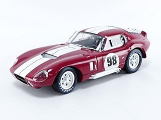 Shelby Collect 1965 Shelby Cobra Daytona Coupe #98 Red with White Stripes 118 Diecast Model Car by Shelby Collectibles SC131