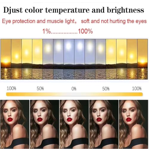 Image of GIFTMAX 18 Inch RGB LED Ring Light | RGB Colors Modes & Dimmable Brightness | Remote Control | for YouTube, Makeup, Vlogging, Video Shoot, Live Streaming | Compatible with iPhone & Android