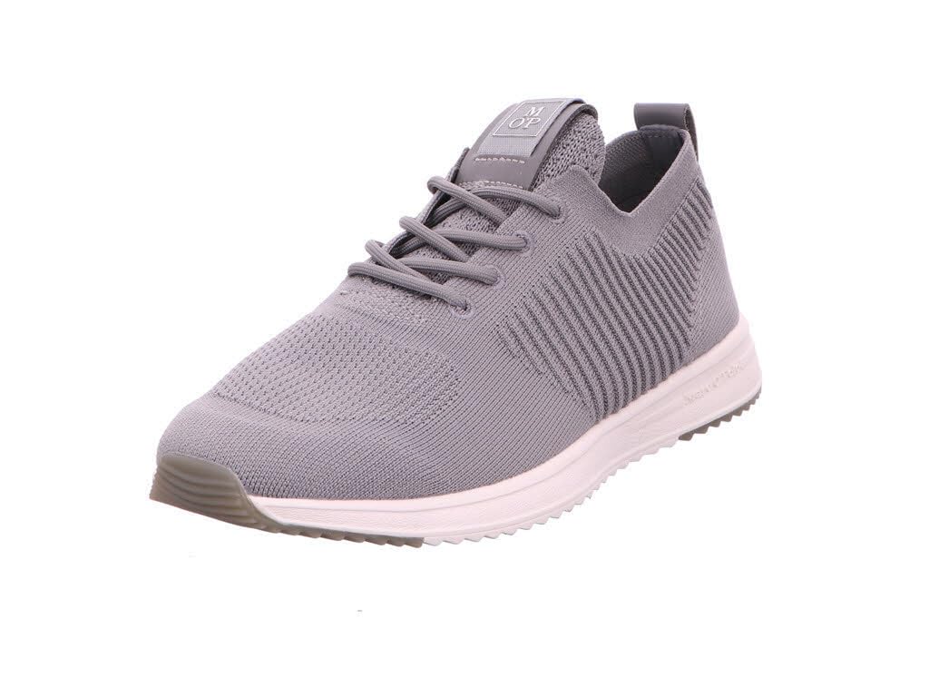 Marc OߴPolo Herren Sneaker flach mit herausnehmbarer Innensohle sportlich, Grau (Grey), 45