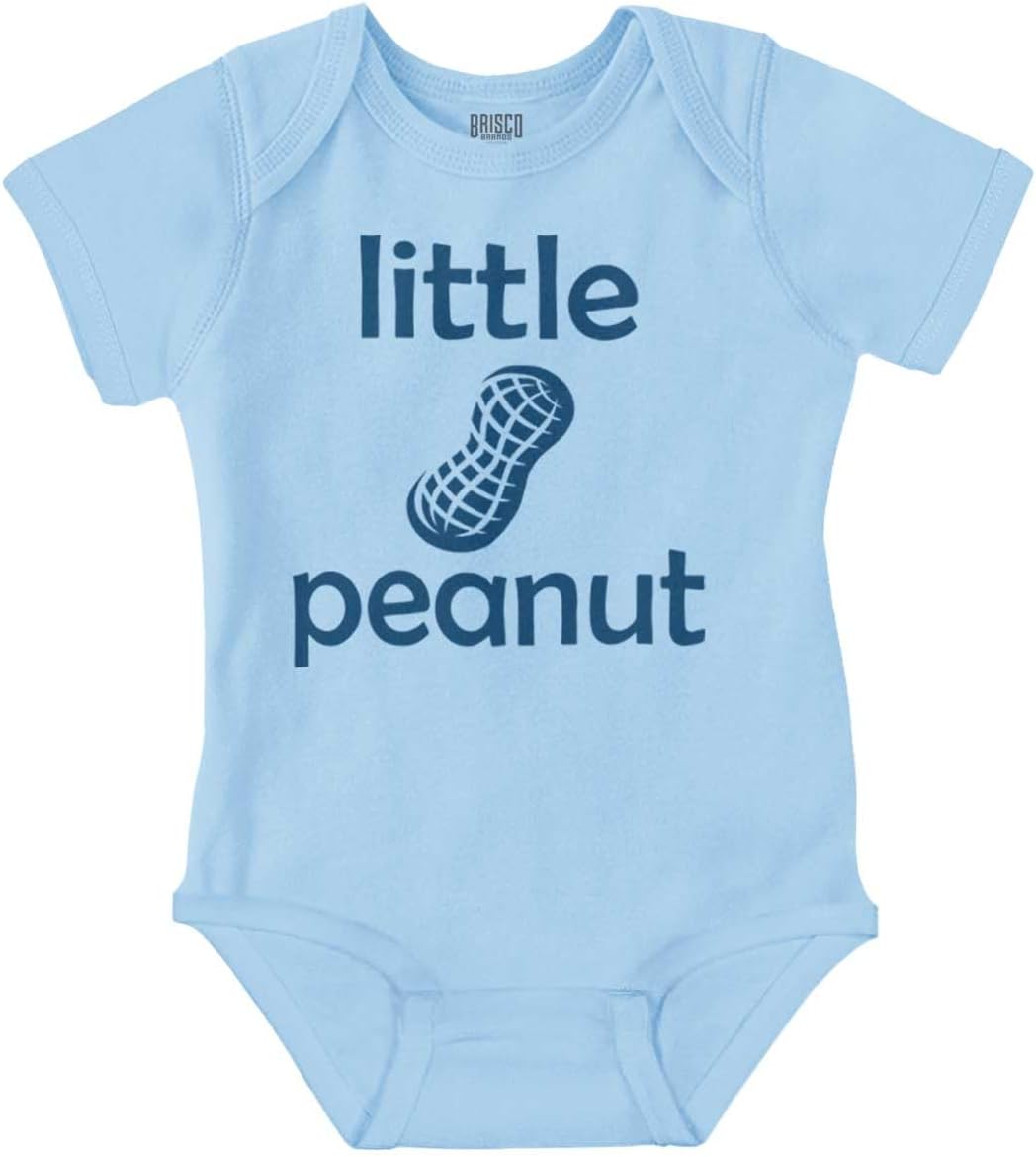 Brisco Brands Little Peanut Tiny Adorable Babies Baby Romper Boys or Girls