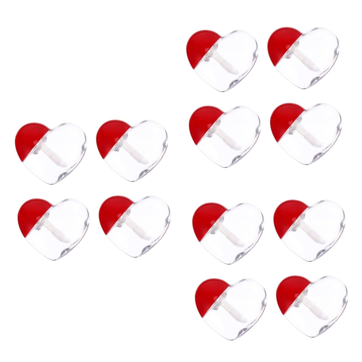 Healeved 3 Sätze Flasche Lipgloss Flaschen Für Lippenbalsam Lippenbalsam-tuben Klare Lipglosse Lippenstift Set Lipenschtift Set Lippenstift Tube Lipgloss-flaschen Plastik Rot 20 Stück * 3