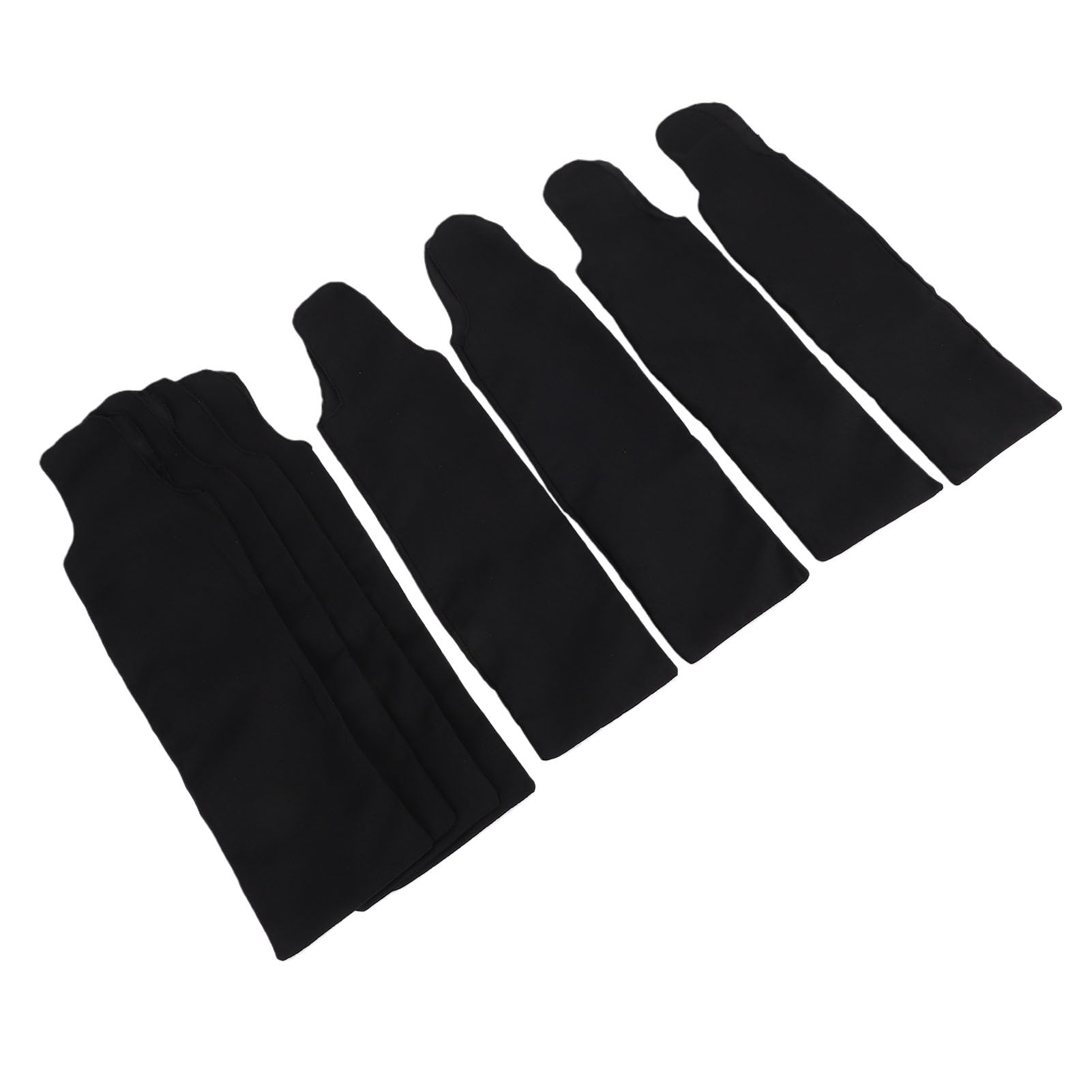 Confezione da 6 Protezioni per Criniera di Cavallo, Realizzate a Mano in Nylon, per Proteggere da, Sole e Fango. Tessuto Lavabile e Cinghie Regolabili.