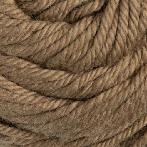 Image of Knit Picks Dishie Brown Worsted Weight 100% Cotton Yarn for Crocheting | 100g of solid colored yarn in Mushroom color for dishcloths, machine washable.
