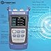 FYBOPTWU - Optical Fiber Cable APC PON Power Meter Tester Tool ONT OLT Handheld PON Network Detection Online Fiber Tester with FC SC APC Adapter