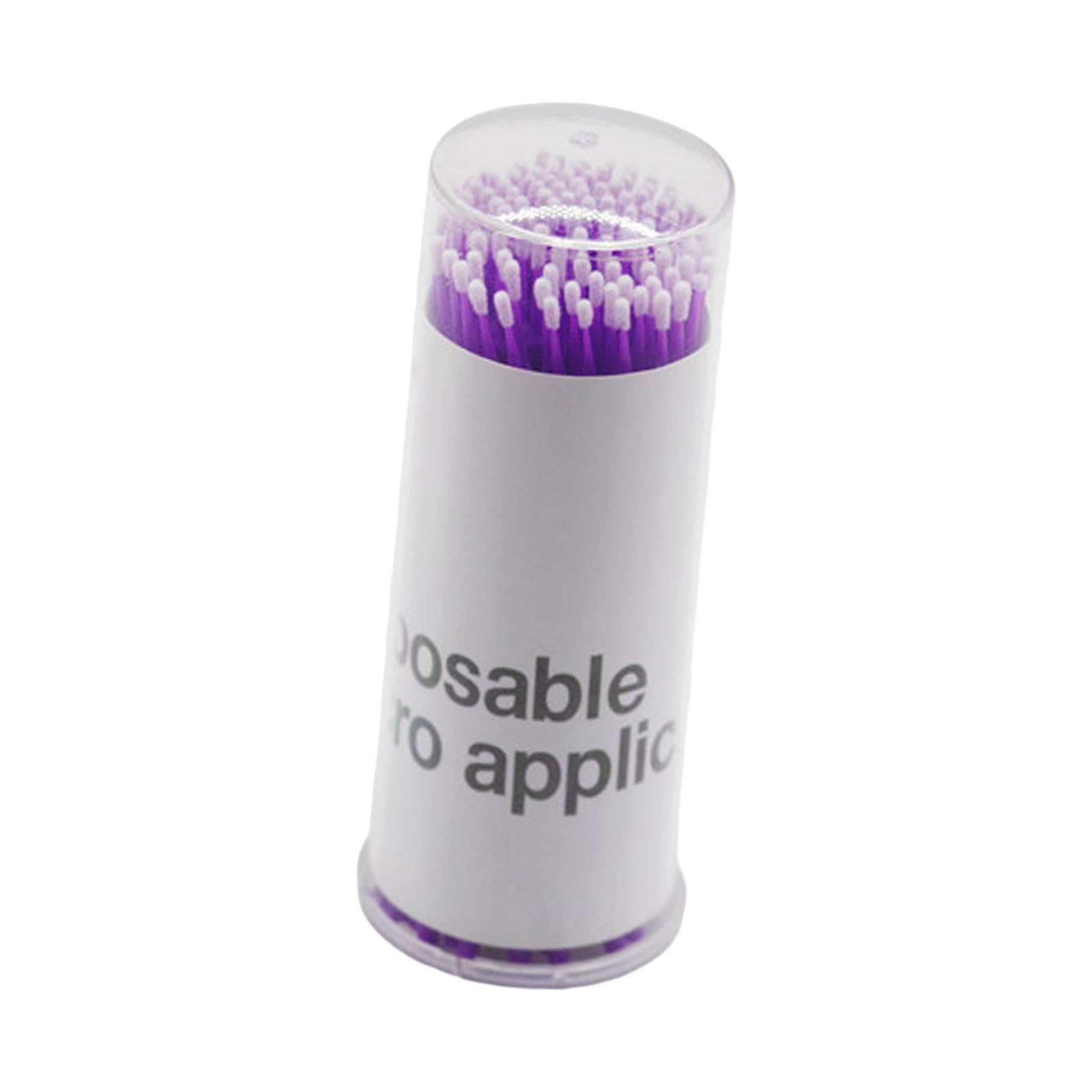 BNF 100Pcs Cotton Swab Women Makeup Beauty Tool Cleaning Cotton Swabs Small Purple |Health & Beauty | Makeup | Makeup Tools & Accessories | Eyelash Tools-image-27
