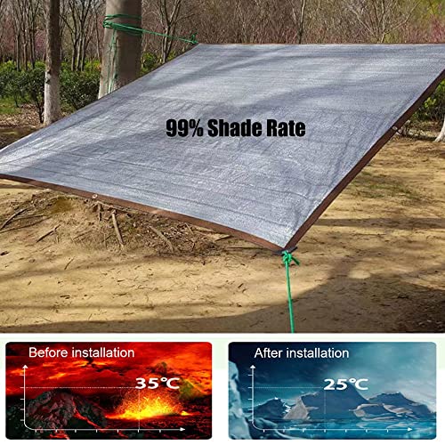 Filet pare-soleil aluminium idéal pour ombrager la pergola du jardin et la niche du chien - 5