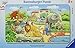 Ravensburger Kinderpuzzle - 06116 Ausflug in den Zoo - Rahmenpuzzle für Kinder ab 3 Jahren, mit 15 Teilen