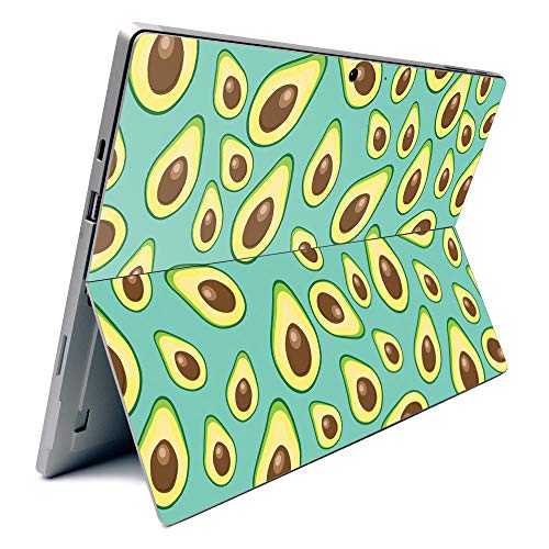 Image of MightySkins Carbon Fiber Skin for Microsoft Surface Pro 7 - Seafoam Avocado | Textured Carbon Fiber Finish | Easy to Apply, Remove, and Change Styles | Made in The USA