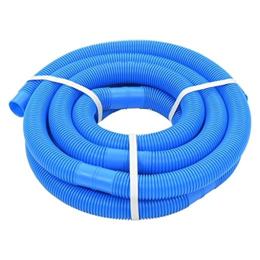 Vidaxl Manguera Piscina Azul 32 Mm 6,6 M Mantenimiento Terraza Patio Jardín