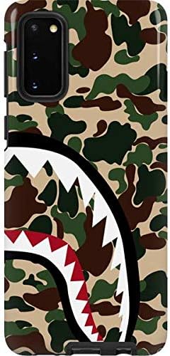 Skinit Pro Phone Case Compatible with Galaxy S20 - Shark Teeth Street Camo Design