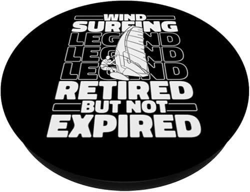 Miniatura 2 de Windsurfing Retired Windsurf - Boardsailing Windsurfer PopSockets Swappable PopGrip