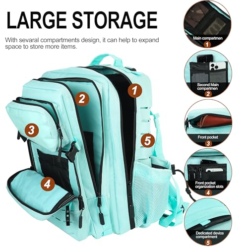 Image of LHI Tactical Military Backpack for Men 25L /45L Large Molle Army Assault Pack 3 Day Hiking Rucksack With Bottle Holder