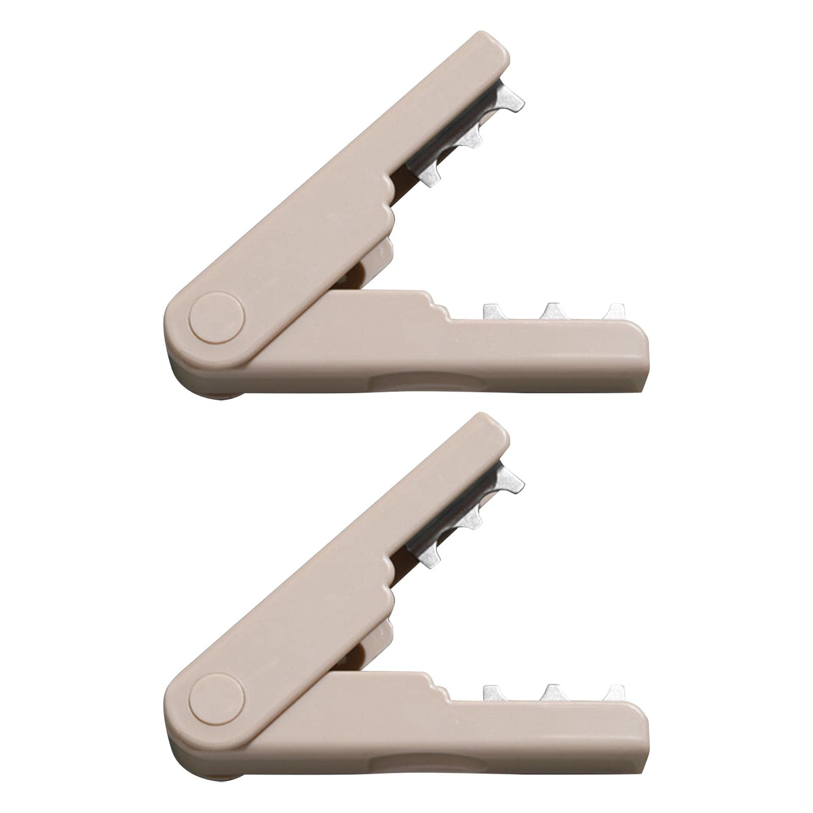 2pcs Leaf Thorn Stripper Tools, Roses Thorn Remover Professional Tree Pruner Hand Tools Rose Removing Burrs Pliers Garden Florist Tool for Gardening Flower Arrangement(Khaki)