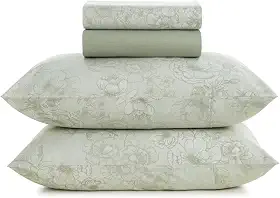 Jogo de Cama Lençol Queen Percal 160 fios Karsten 100% Algodão Toque Macio 4pçs (Rebeca)