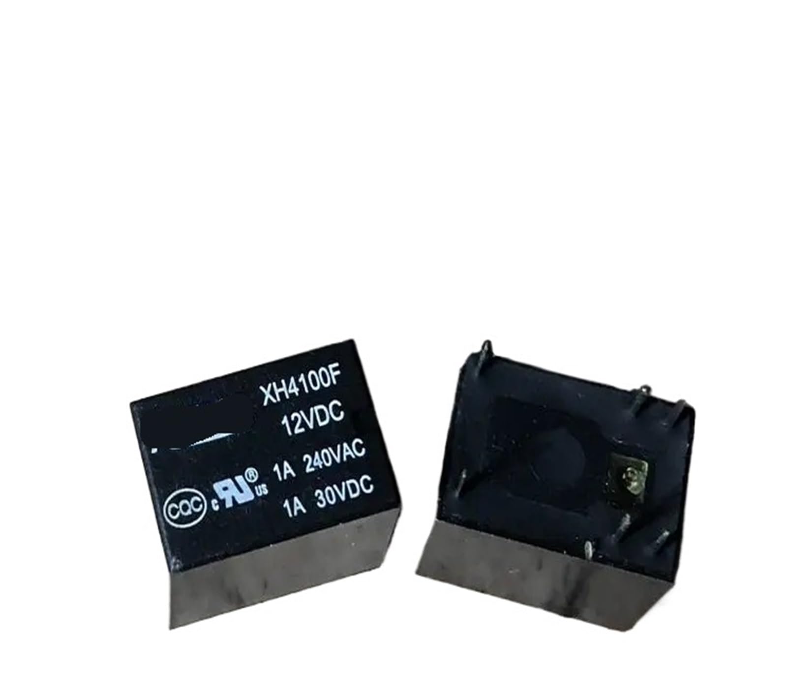 Relé XH4100F 12V CC de 6 pines para circuitos electrónicos compactos 2