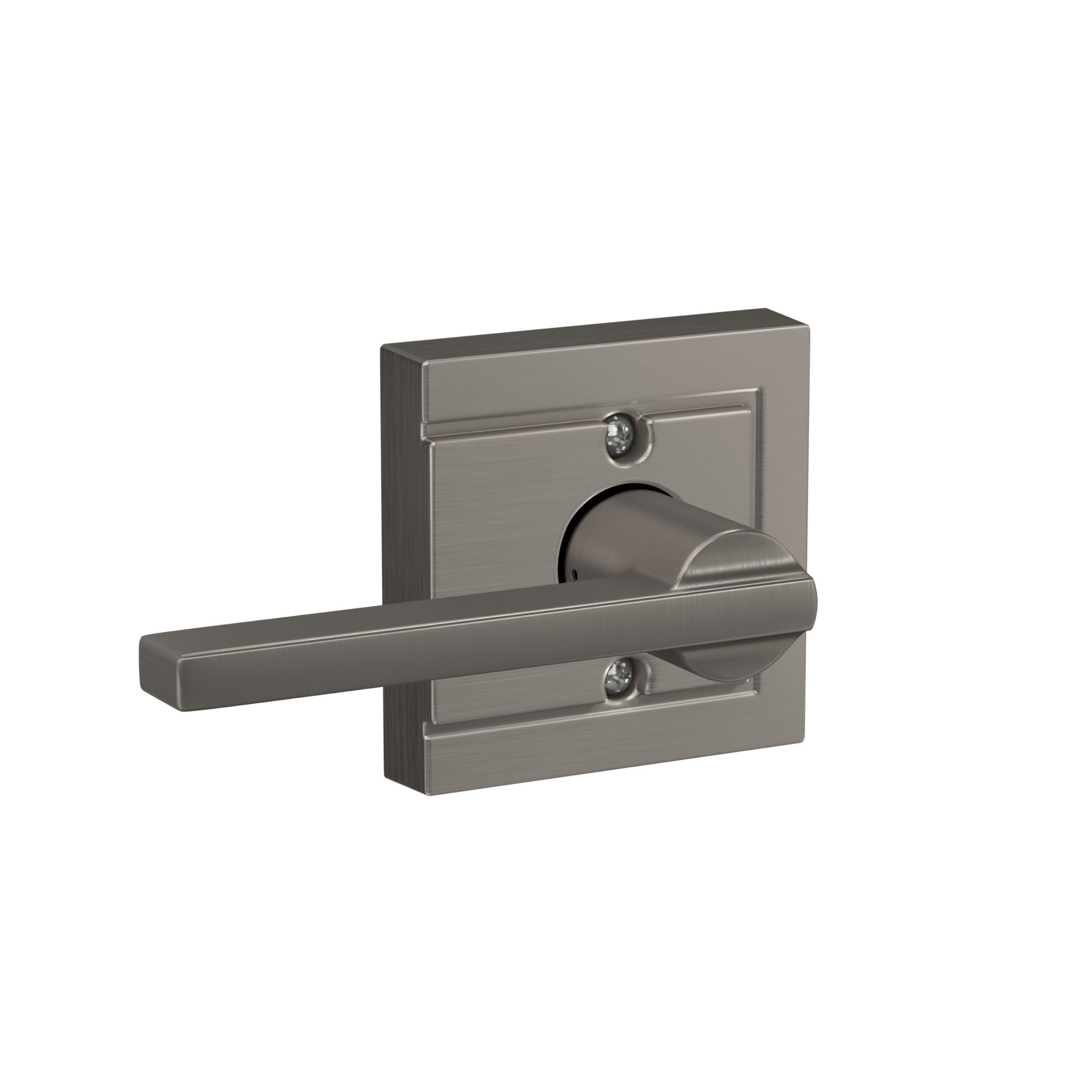 SCHLAGE F170 LAT 619 ULD Latitude Lever with Upland Trim Non-Turning Lock, Satin Nickel Lock Company