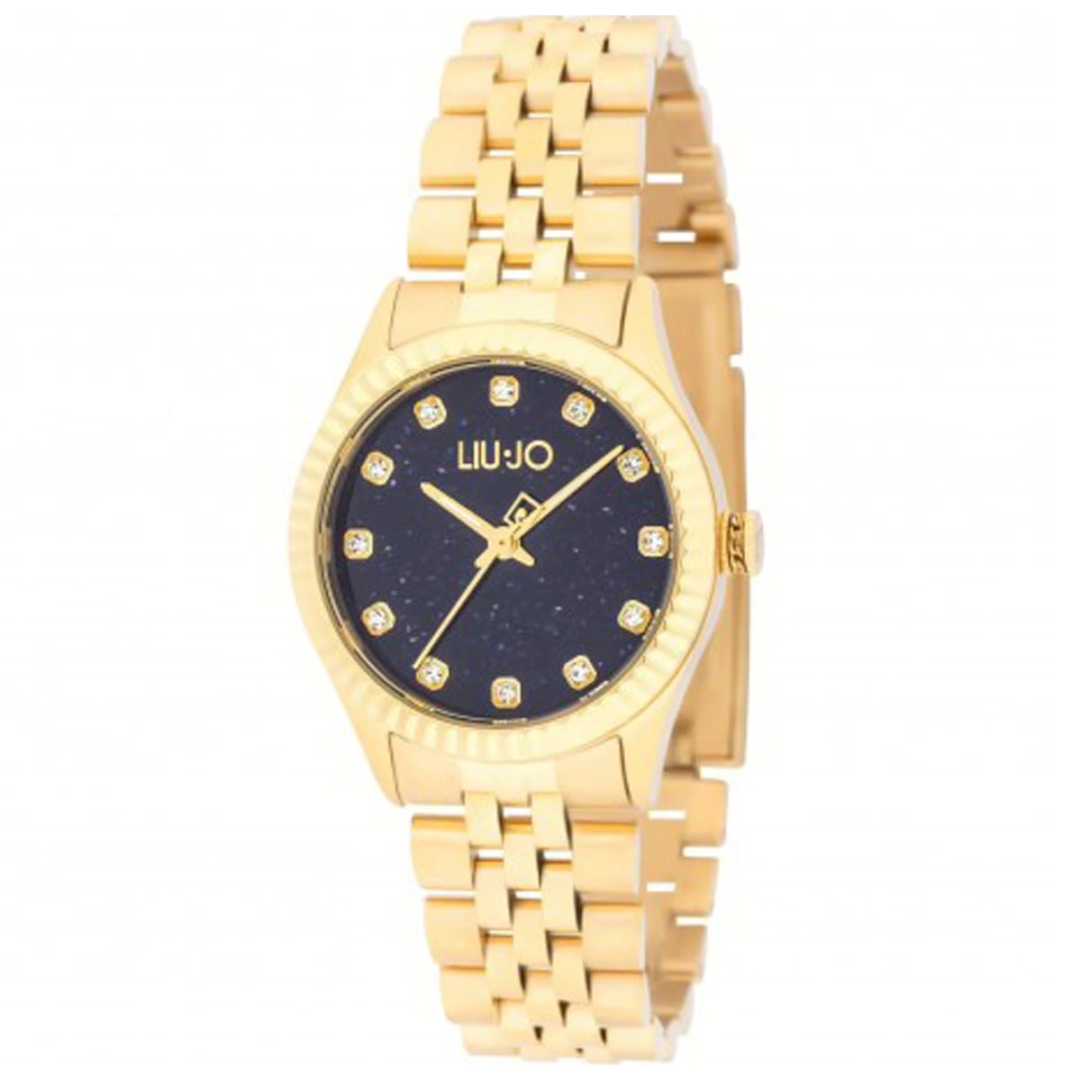 Liu Jo Orologio Donna Tiny - TLJ2316 - Orologio in acciaio laminato oro con cristalli