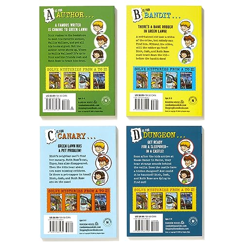 A to Z Mysteries Boxed Set Collection #1 (Books A, B, C, & D) - Image 4