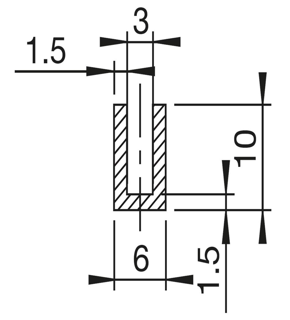 SMI-Fassungsprofil V2 für 3mm aus EPDM Vollgummi Schwarz widerstandsfähiger Kantenschutz für Scheiben, Fenster, Blech U-Profil, U-Gummiprofil, U-Form (20 m)