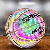 ➤【Efecto luminoso】 La pelota de baloncesto holográfica es una pelota de baloncesto oficial de la NBA. Cuando la cámara parpadea, la pelota de baloncesto aparecerá holográfica o luminosa en la foto o video.
