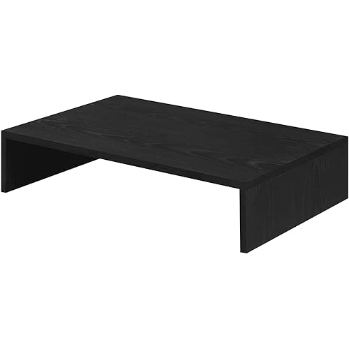 Convenience Concepts 121041CH Designs2Go Small TV/Monitor Riser for TVs up to 26" Small TV/Monitor Riser Small, Black