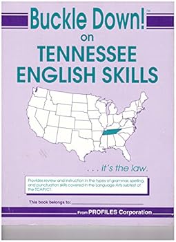 Paperback Buckle Down on Tennessee English Skills Book