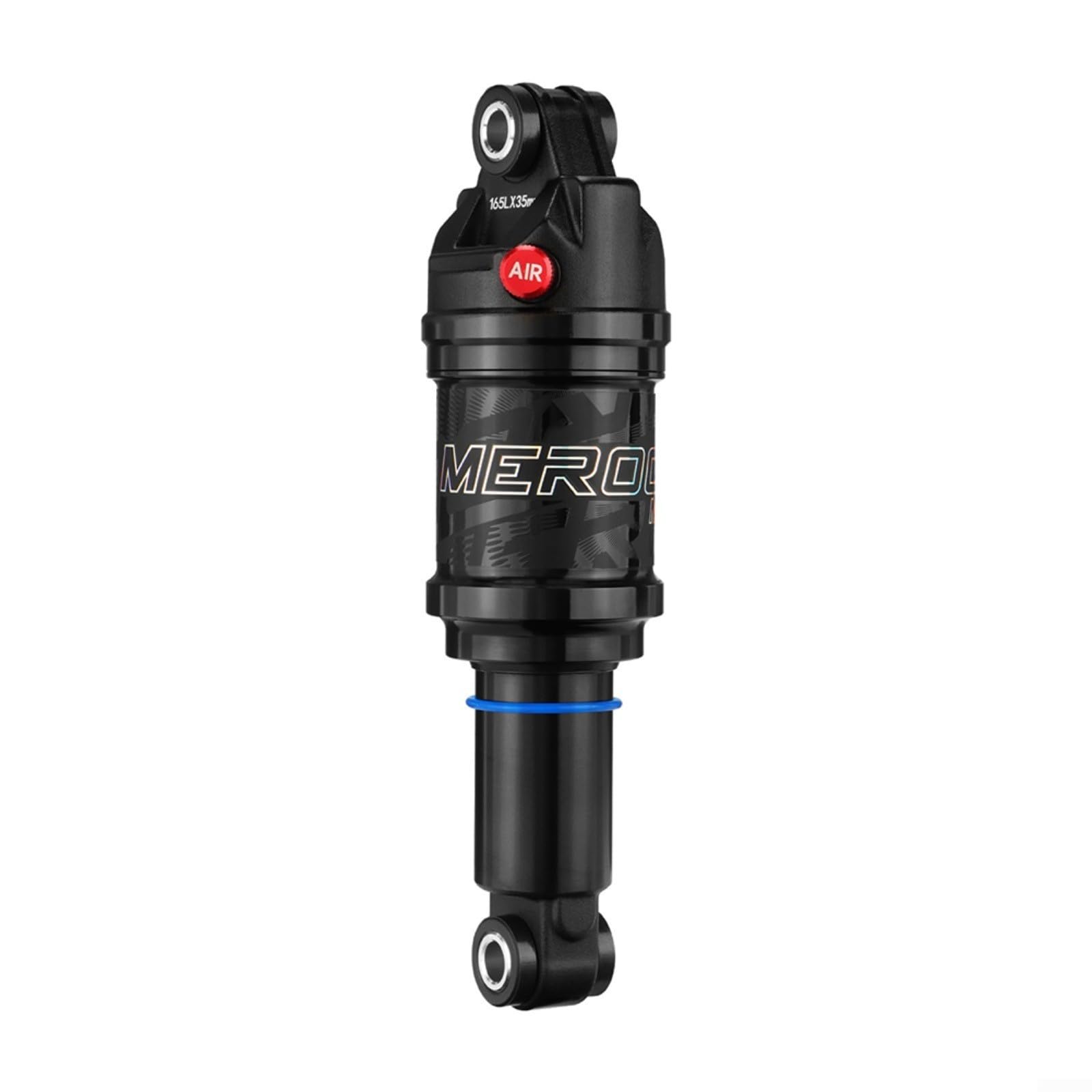 Amortisseur arrière pour vélo 125/150/165/190 mm Pression d'air réglable avec doublure 24 mm (190 mm x 50 mm)