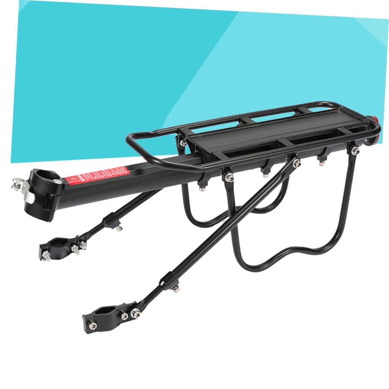 Alipis Portapacchi Posteriore per Bicicletta Mountain Bike Supporto Sellino Leggero e Resistente Facile da Installare Compatibile con Bici da Strada e Accessorio Ciclisti per Viaggi