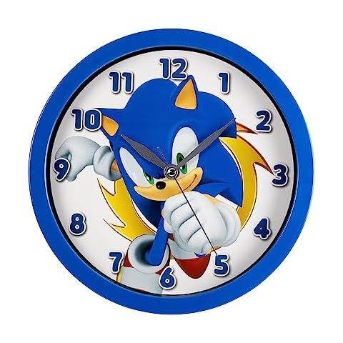 Disney Sonic the Hedgehog Blue Wall Clock Cover