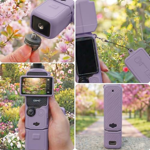 Funda de silicona para DJI Pocket 3 resistente a arañazos 5