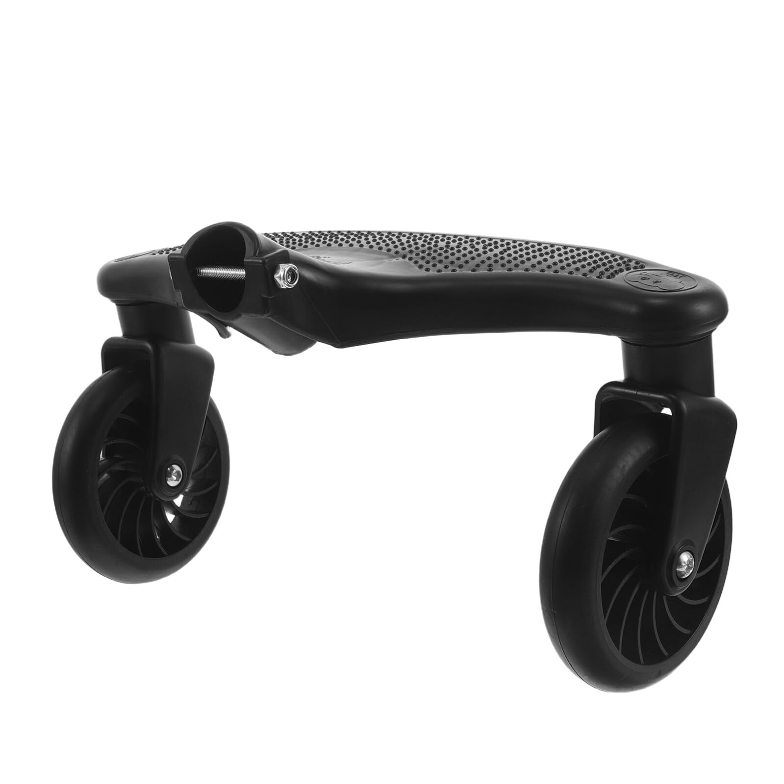 Roue de Frein pour Poussette en Pu Noir, Avant et Arrière