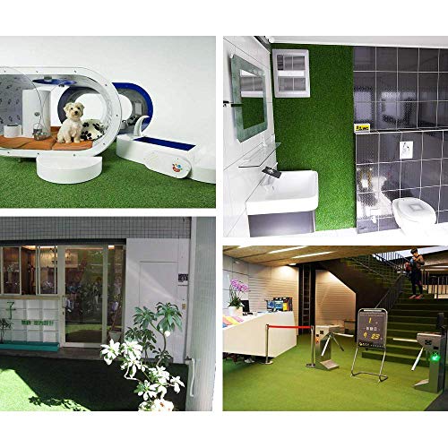 Petgrow-Artificial-Grass-Turf-Lawn-3FTX10FTEconomy-Indoor-Outdoor-Synthetic-Grass-Mat-04inch-Pile-Height-Backyard-Patio-Garden-Balcony-Rug-Rubber-BackingDrainage-HolesCustomized-Sizes