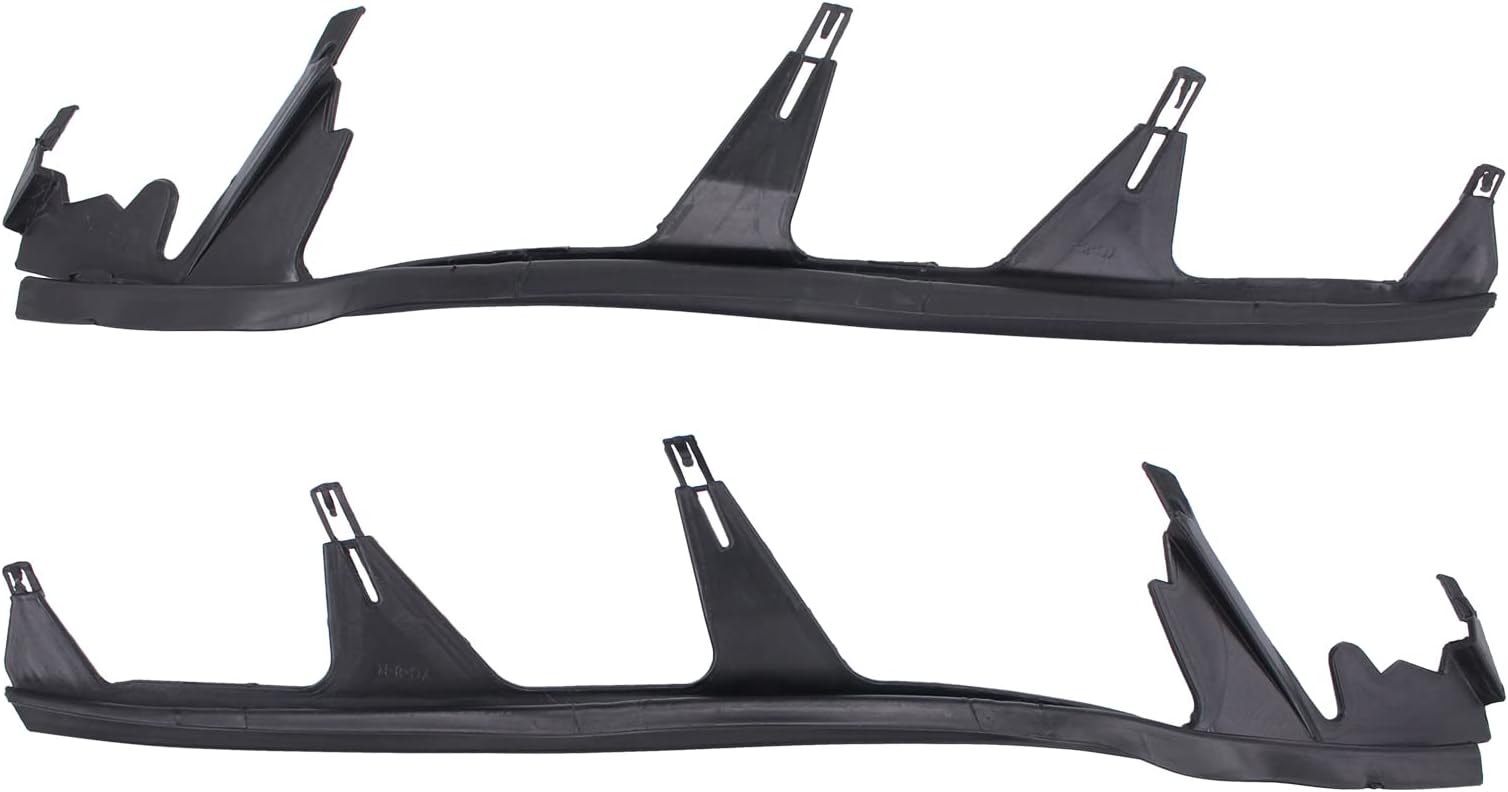 NewYall Left and Right Upper Headlight Gasket Strip Cover Trim for BMW M3 2001-2006, 325Ci /330Ci 2001-2003, 323Ci/328Ci 2000
