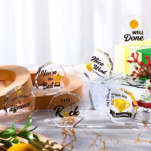 Treela-18-Pcs-Appreciation-Acrylic-Awards-Appreciation-Trophies-Employee-Appreciation-Gifts-Bulk-Thank-You-Award-Trophy-for-Adults-Kids-Students-Classroom-Favors-Office-DecorationsPolygon