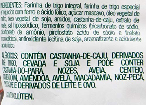 Cookies Integrais Castanha de Caju Vitao 80G