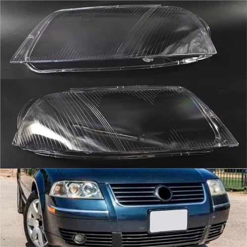 Couvercle de phare pour Passat B5.5 - Coque transparente haute résistance pour optique droit