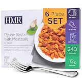 HMR Penne Pasta with Meatballs in Sauce Entree, 8 oz. Servings, 6 Count